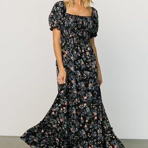 Capri Smocked Maxi Dress